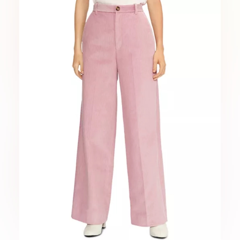 Benitot Wide Leg Corduroy Pants‎